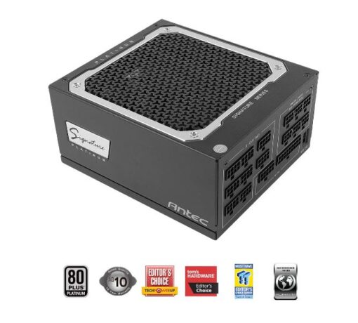 Antec SG 1000w 80+Platinum Fully Modular, FDB 135mm Fan, Zero RPM, Phase Wave Design, OC-LINK, Server Grade ATX Power Supply, PSU, 10 Yrs Wty - Image 2