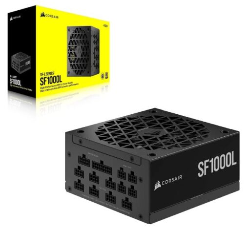 Corsair SF-L Series 80+ Gold SF1000L Fully Modular Low-Noise SFX Power Supply. Ultra compact Space saving,  High Performance PSU - Image 4