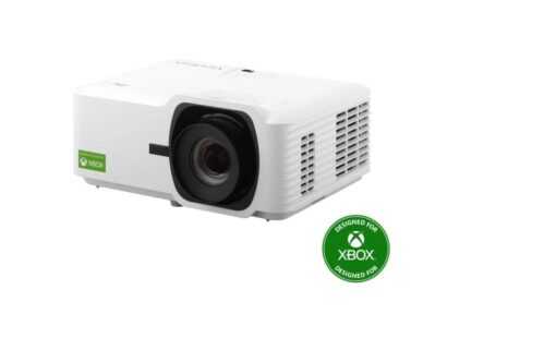 ViewSonic LX700-4K Laser True 4K 3rd Gen LED Xbox 1440 @ 120hz. 3,500 ANSI Lumens, 0.56 DMD Chip. 1.36 Optical Zoom. Image Size: 30'-300' Projector