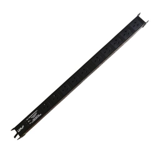 LDR 10-Port 10A Power Distribution Unit AU Approved - 10x 3-Pin AU/NZ Outlets/Slots - 1U Vertical Mount