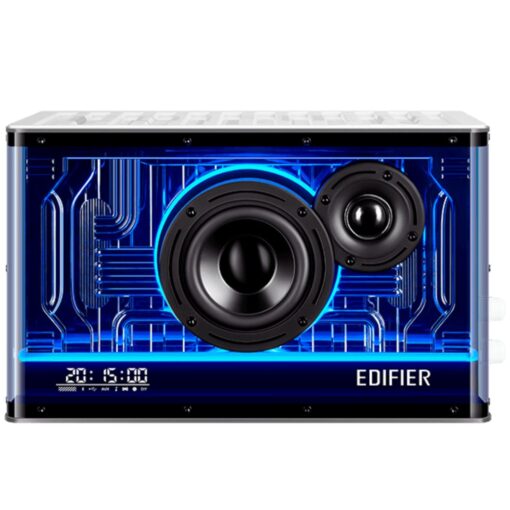 Edifier QD35 Tabletop Bluetooth Speaker with GaN charger - White - Image 2