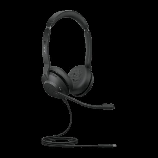 Jabra Evolve2 30 SE Wired USB-C UC Stereo Headset, Lightweight  Durable, Noise Isolating Ear Cushions, Plug-and-play, 2-Mic Technology, 2Yr Warranty