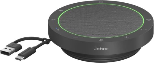 Jabra, Speak2 55, MS, Speakerphone, Connect via Wired USB - USB-A/ USB-C and to Mobile via Bluetooth, Battery Life Lasts Up to 12 Hours - Image 4