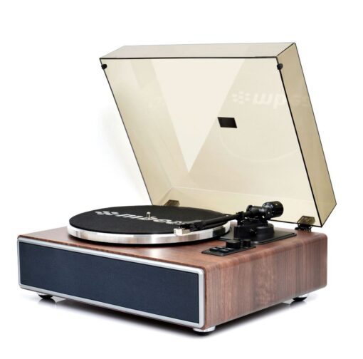 mbeat®  Hi-Fi Turntable with Bluetooth Speaker adjustable counterweight Turntable Speed: 331/3  45 RPM Weight: 5.75kg