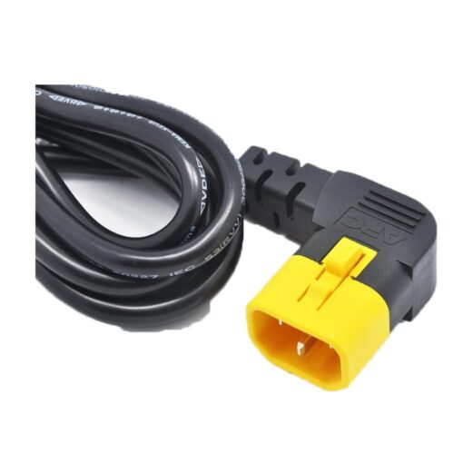 APC Locking Power Cord Kit, C13 to C14 (90 Degree), 1.2M Length, 6 Pack - Image 3