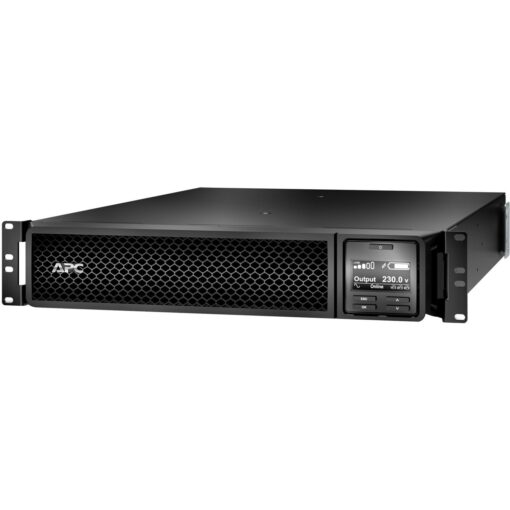 APC Smart-UPS 2200VA/1980W Online UPS, 2U RM, 230V/16A Input, 2x IEC C19  8x IEC C13 Outlets, Lead Acid Battery, W/ Network Card, W/ Rail Kit