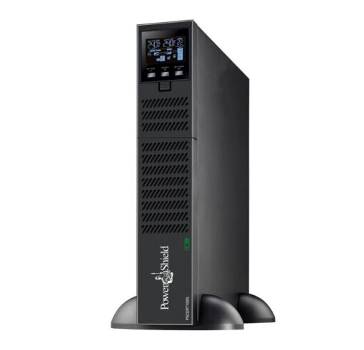 PowerShield Centurion RT 1000VA Long Run Model - 10 Amp, True On-Line Double Conversion Rack/Tower UPS, 4 AUS sockets