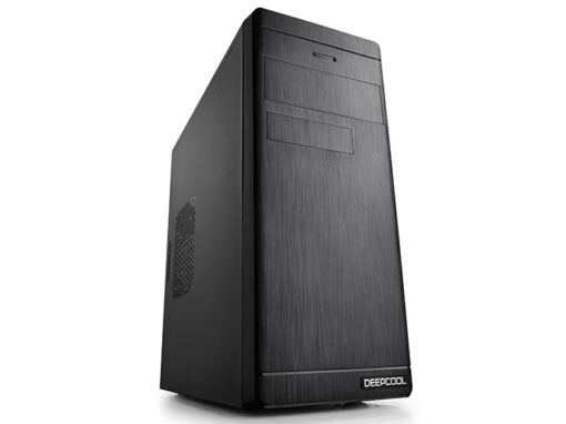 DeepCool Wave V2 Micro-ATX PC Case 390x217x435mm, 0.5mm Thick Black Panels, GPU Up To 320mm, 1xUSB3/2xUSB2 CAD-WAVE-V2