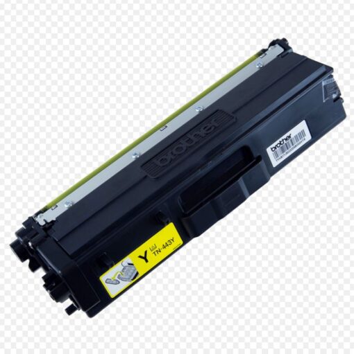 Brother TN-443Y Colour Laser Toner- High Yield Yellow- to suit HL-L8260CDN/8360CDW MFC-L8690CDW/L8900CDW - 4,000Pages COB-TN-443Y