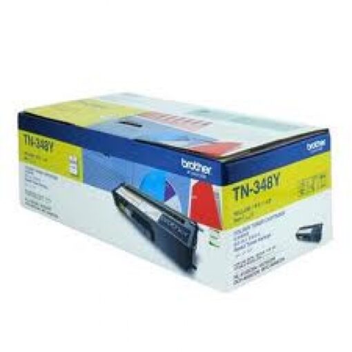 Brother TN-348Y Colour Laser Toner - Super Hight Yield Yellow- HL-4150CDN/4570CDW, DCP-9055CDN, MFC-9460CDN/9970CDW - 6000 pages COB-TN348Y