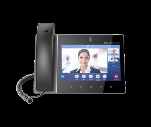 Grandstream GXV3380 16 Line Android IP Phone, 16 SIP Accounts, 1280 x 800 Colour Touch Screen, 2MB Camera, Built In Bluetooth+WiFi, Powerable Via POE IPG-GXV3380