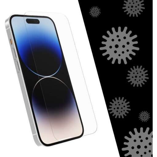 OtterBox Amplify Glass Apple iPhone 14 Pro Screen Protector Clear -(77-88850),Antimicrobial,5X Anti-Scratch,Survive 6ft Drops, 2 Years Warranty MPA-OB-AIP14P-AMASP - Image 3