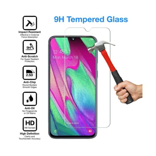 USP Samsung Galaxy A05s 4G (6.7') Tempered Glass Screen Protector : Full Coverage, 9H Hardness, Bubble-free, Anti-fingerprint, Original Touch Feel MPA-SPSAMA05S - Image 2