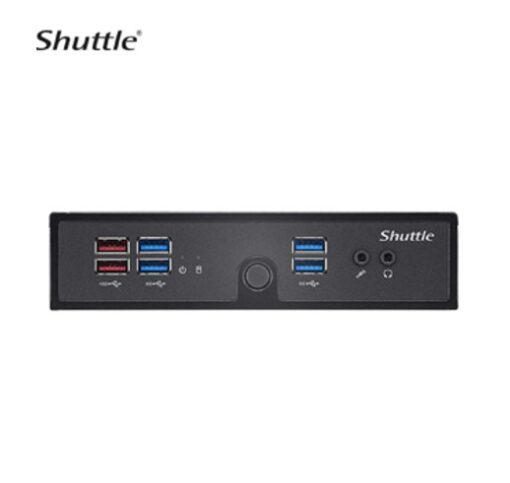 Shuttle XPC SLIM Barebone - Core i5-1335U (15W), 2x DDR5, 2x M.2 2280, HDMI, DP, VGA, COM, 2 x LAN, (5G LTE optional), 90W, fanless, - Image 3