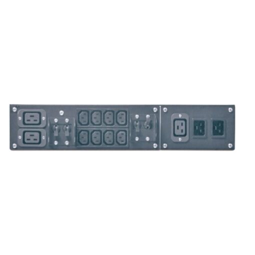 APC Service Bypass Panel- 230V; 50A; MBB; IEC320 C20/HW input; IEC-320 Output- (2) C19 (8) C13 UPA-SBP5000RMI2U - Image 2