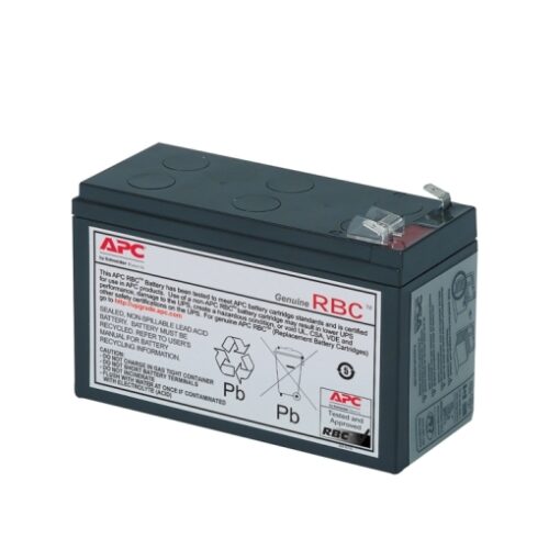 APC Replacement Battery Cartridge #17, Suitable For BE650G1, BE750G, BR700G, BE850M2, BE850G2, BX850M, BE650G, BN600, BN700MC, BN900M UPAPC-RBC17