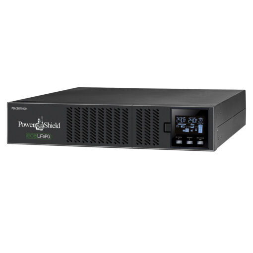 PowerShield LiFePO4 Centurion RT 1000VA/900W - 10Amp, 3 AUS, 5 C13,  sockets, hot-swappable batteries, 2-year warranty UPPS-PSLCERT1000 - Image 2