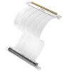 Antec PCIE-4.0 Riser Cable (200mm) White, Up to RTX4090 / 7900XT. High End Gold Plated and Shielded six Layer PCB. FPS lossless output Stability (LS)