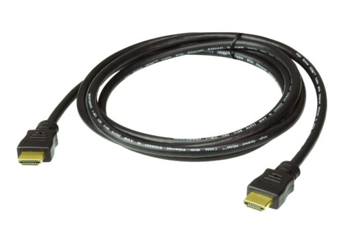 Aten Premium 5m High Speed HDMI Cable with Ethernet, supports up to 4096 x 2160 @ 60Hz, High quality tinned copper wire gold plated connectors | 2L-7D05H-1