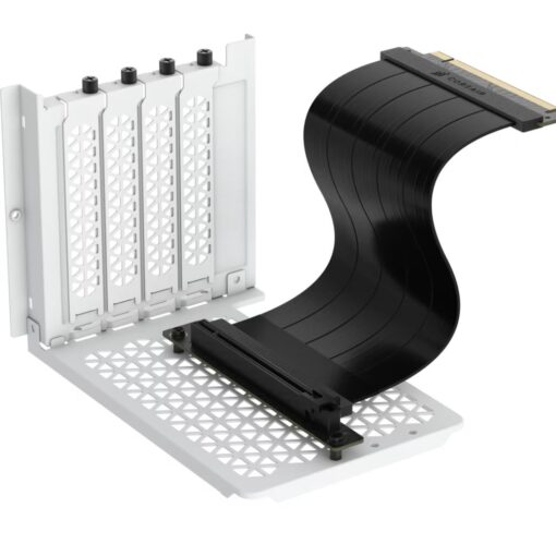 Corsair 6500 Series Vertical GPU Mount Kit - WHITE  *Compatible with CORSAIR 6500 Series cases only | CC-8900718