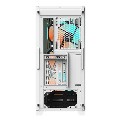Gigabyte C301 RGB Tempered Glass E-ATX White Mid Tower Gaming Chassis  2x3.5' 2x2.5' 2xUSB3.0 Detachable Dust Filter Liquid Cooling PSU Standard ATX - Image 4