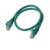 8Ware CAT6A Cable 0.25m (25cm) - Green Color RJ45 Ethernet Network LAN UTP Patch Cord Snagless | PL6A-0.25GRN