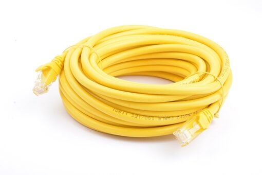 8Ware CAT6A Cable 10m - Yellow Color RJ45 Ethernet Network LAN UTP Patch Cord Snagless - Image 2