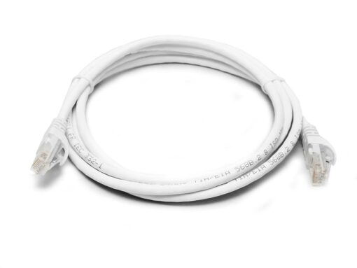8Ware CAT6A Cable 3m - White Color RJ45 Ethernet Network LAN UTP Patch Cord Snagless | PL6A-3WH