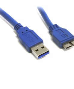 8Ware USB 3.0 to Micro USB Cable 3m Type A to Type B Male to Male for Charging or Data Sync Mobile Devices Phone Tablet PDA GPS | UC-3003AUB