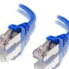 Astrotek CAT6A Shielded Ethernet Cable 3m Blue Color 10GbE RJ45 Network LAN Patch Lead S/FTP LSZH Cord 26AWG | AT-RJ45BLUF6A-3M