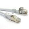 Astrotek CAT6A Shielded Cable 3m Grey/White Color 10GbE RJ45 Ethernet Network LAN S/FTP LSZH Cord 26AWG PVC Jacket | AT-RJ45GRF6A-3M