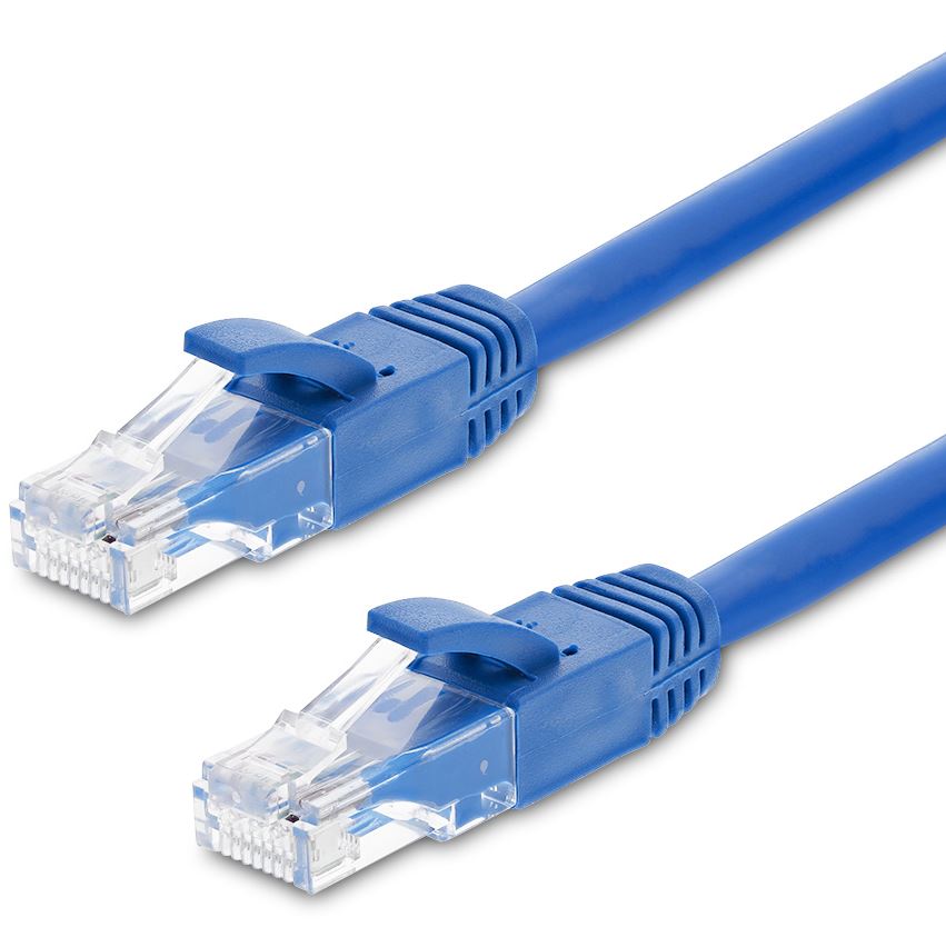 Astrotek CAT6 Cable 1m - Blue Color Premium RJ45 Ethernet Network LAN UTP Patch Cord 26AWG CU Jacket | AT-RJ45BLU6-1M