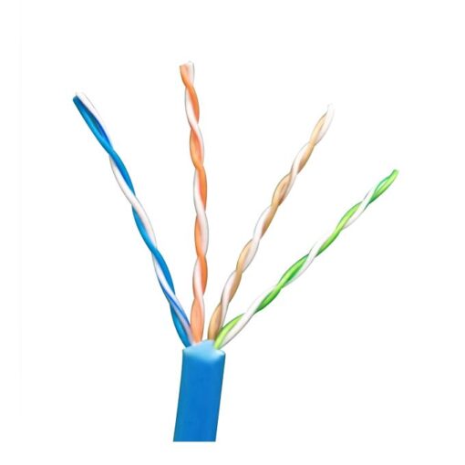 8ware CAT6 Ultra Thin Slim Cable Roll on Box 305m - Blue Color Premium RJ45 Ethernet Network LAN UTP Patch Cord 26AWG Pure Copper - Image 2
