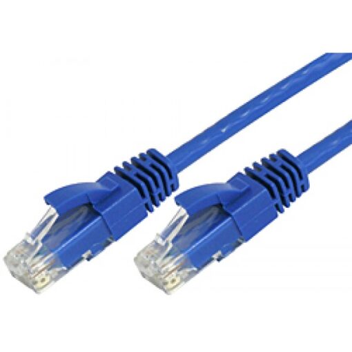 8ware CAT6 Ultra Thin Slim Cable 50m - Blue Color Premium RJ45 Ethernet Network LAN UTP Patch Cord 26AWG for Data | CAT6THINBL-50M - Image 2