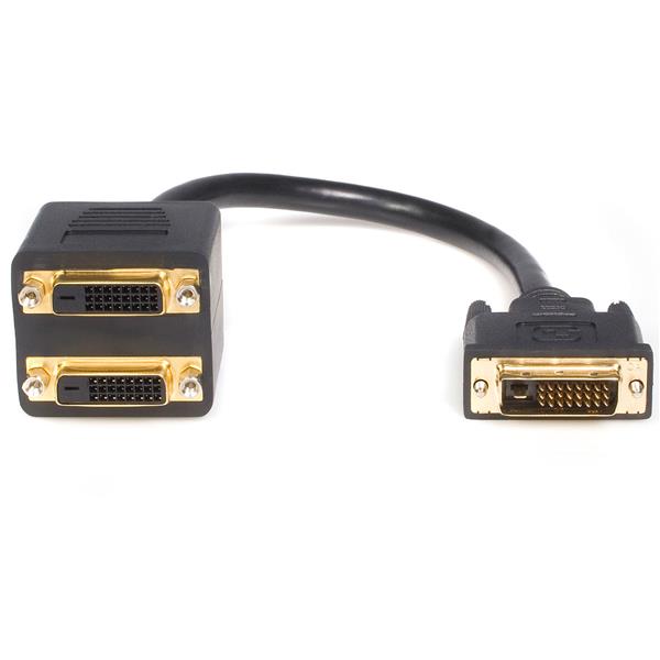 Astrotek DVI-D Splitter Cable 24+1 pins Male to 2x Female Gold Plated | AT-DVID-TO-DVIDX2
