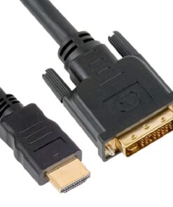 Astrotek 5m HDMI to DVI-D Adapter Converter Cable - Male to Male 30AWG Gold Plated PVC Jacket for PS4 PS3 Xbox 360 Monitor PC Computer Projector DVD