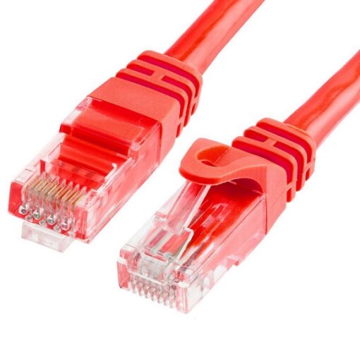 Astrotek CAT6 Cable 5m - Red Color Premium RJ45 Ethernet Network LAN UTP Patch Cord 26AWG CU Jacket | AT-RJ45REDU6-5M