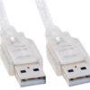 Astrotek 2m USB 2.0 Cable - Type A to Type A Male to Male High Speed Data Transfer for Printer Scanner Cameras Webcam Keyboard Mouse Joystick | AT-USB2-AMAM-2M