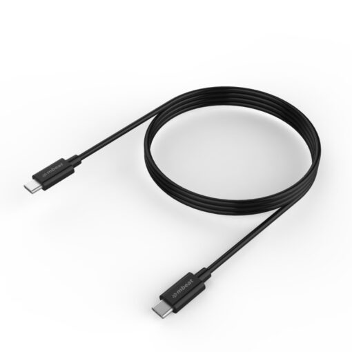 mbeat® Prime 2m USB-C to USB-C 2.0 Charge And Sync Cable High Quality/Fast Charge for Mobile Phone Device Samsung Galaxy Note 8 S8 9 Plus LG Huawei | MB-CAB-UCC02 - Image 3
