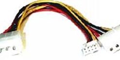 8ware Power Splitter to Hard  FDD + Floppy drv 1x Molex (Female) to 2x Molex (Male) + 1x Floppy (Female) 30cm cable | RC-5038