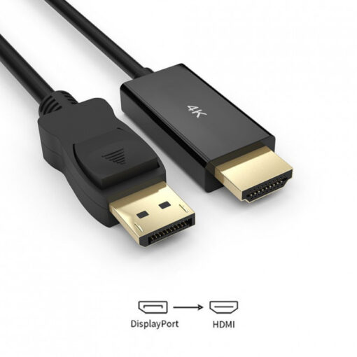 Simplecom DA201 4K DisplayPort to HDMI Cable 1.8M | DA201