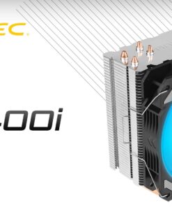 Antec A400i RGB , 72 CFM, 4 Direct Heat-Pipes, 120mm PWM RGB Fan,1700, 115X, 1200, 2011, AM3, AM3+, AM4+,, FM1, FM2, FM2+ CPU Air Cooler 1yr wty