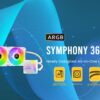 Antec SYMPHONY 360mm ARGB WHITE Advanced Liquid CPU Cooler, PWM LED Fan, PTFE Tubing, LGA 115x, 1200, 2011-v3, 2066, AM4, AM3+ FMx, TR4, 3 Yrs WTY (LS