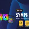 Antec SYMPHONY 360mm ARGB Advanced Liquid CPU Cooler, PWM LED Fan, PTFE Tubing, LGA 115x, 1200, 2011-v3, 2066, AM4, AM5, 3 Yrs Warranty (LS)