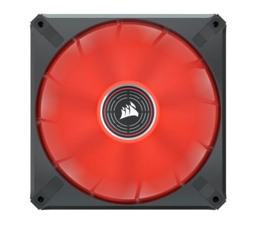 Corsair ML ELITE Series, ML140 LED ELITE, 140mm Magnetic Levitation Red LED Fan with AirGuide, Single Pack(LS) - Image 3