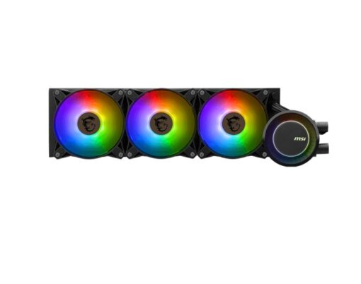 MSI MAG CORELIQUID E360 BlackLiquid CPU Cooler, LGA 1150/1151/1155/1156/1200/1700/LGA 2011/2011-3/2066/AM5/AM4/TR49 | MAG CORELIQUID E360 BK - Image 4