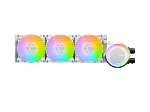 MSI MAG CORELIQUID E360 WHITE Liquid CPU Cooler, LGA 1150/1151/1155/1156/1200/1700/AM5/AM4/TR4/sTRx4 3y warranty | MAG CORELIQUID E360 WH - Image 3