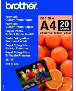 Brother BP-61GLA A4 GLOSSY PAPER (20 SHEETS) - 190 GSM