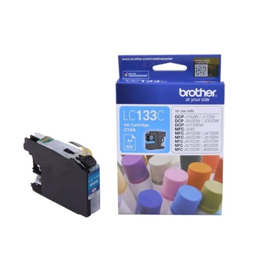 Brother LC-133C Cyan Ink-600p-MFC-J6520DW/J6720DW/J6920DW and DCP-J4110DW/MFC-J4410DW/J4510DW etc. - Image 4