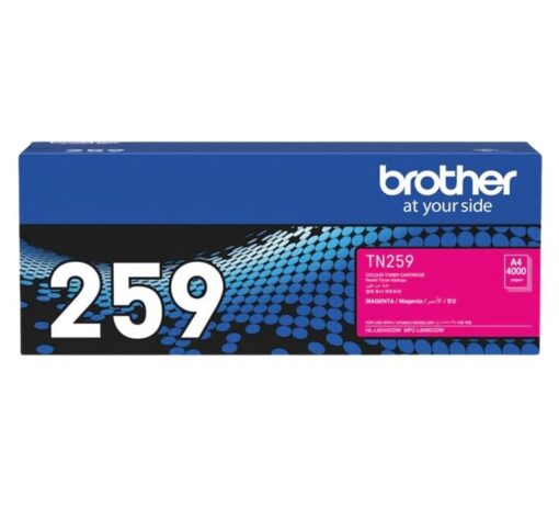 Brother TN-259M **NEW** MAGENTA SUPER HIGH YIELD CARTRIDGE TO SUIT MFC-L8390CDW/HL-L8240CDW -Up to 4000pages | TN-259M - Image 2